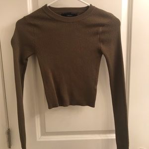 Long Sleeve Crop Top